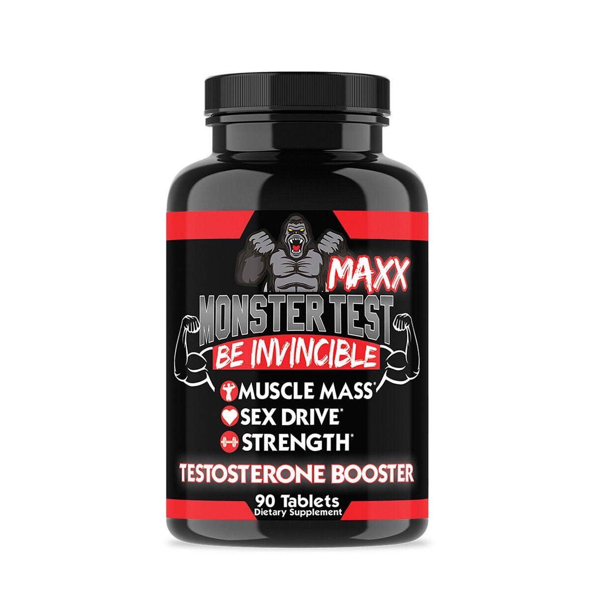 Angry Supplements Monster Test Maxx - 90 Tablets (30 Servings)